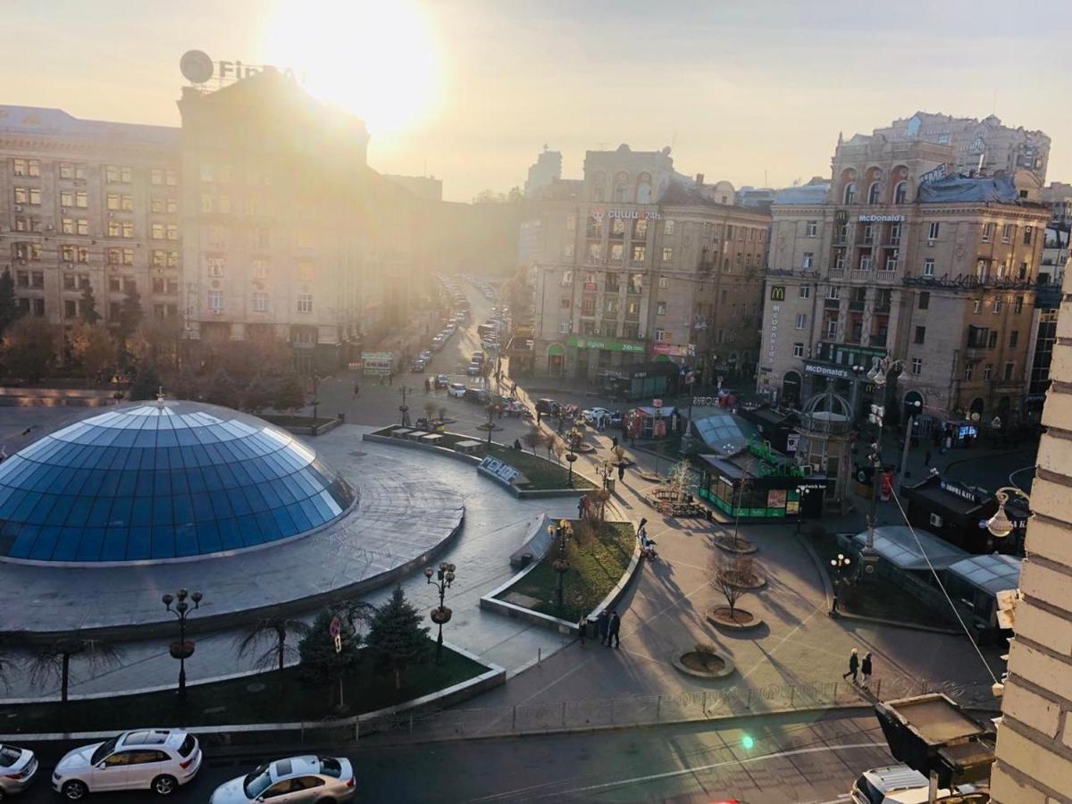 Amazing View Of Maydan! Apartment Киев Екстериор снимка