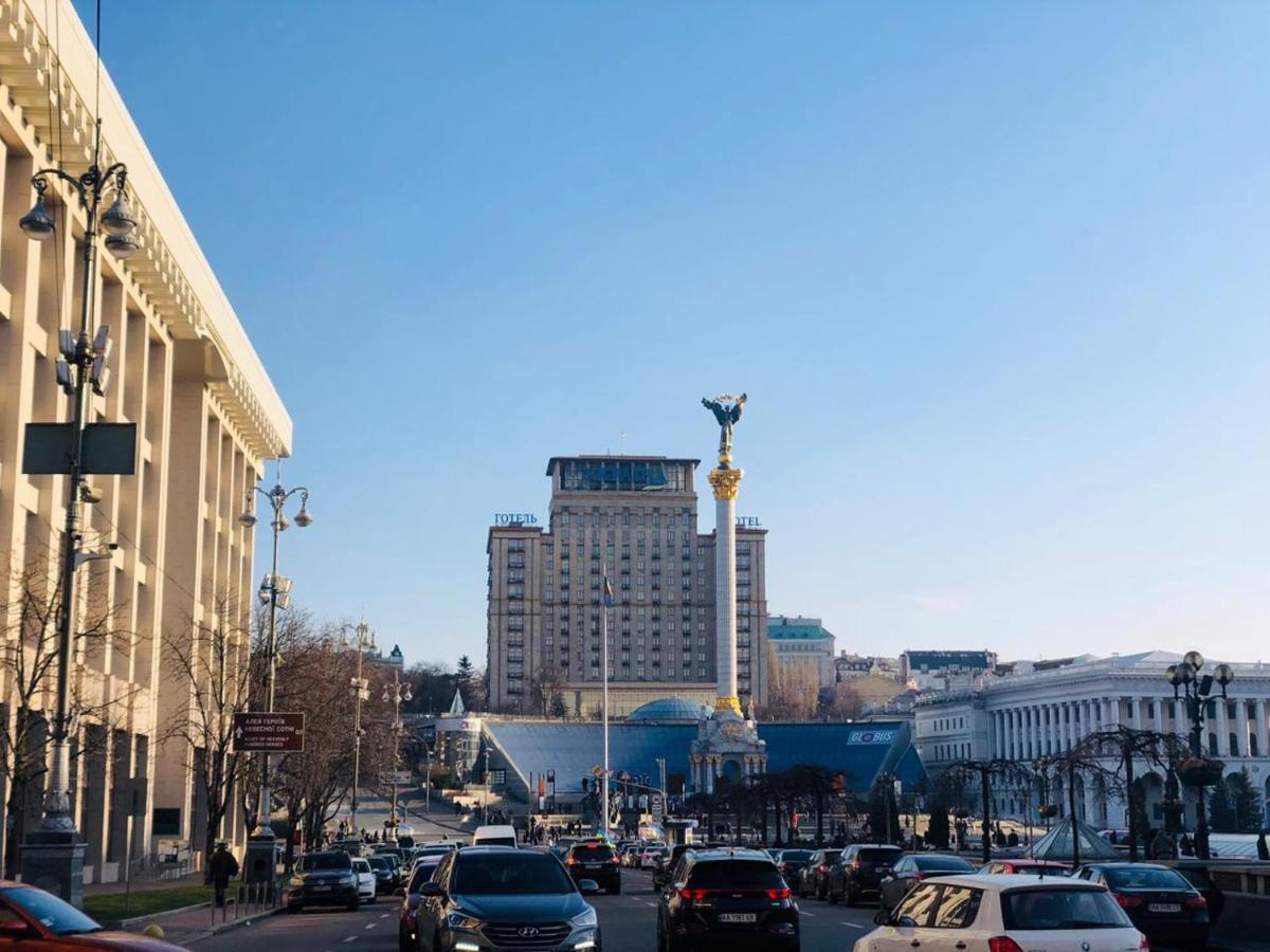 Amazing View Of Maydan! Apartment Киев Екстериор снимка