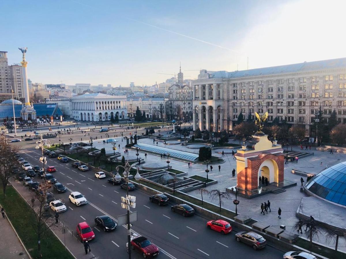 Amazing View Of Maydan! Apartment Киев Екстериор снимка