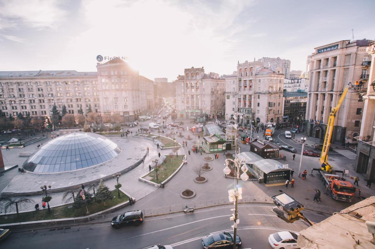 Amazing View Of Maydan! Apartment Киев Екстериор снимка